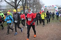 Bild: Schnee und K&auml;lte beim Kyffh&auml;usder Berglauf