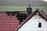 Dachstuhlbrand in Sondershausen Bebra Bild: Dachstuhlbrand in Sondershausen Bebra