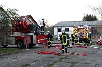 Dachstuhlbrand in Sondershausen Bebra Bild: Dachstuhlbrand in Sondershausen Bebra