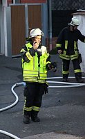 Dachstuhlbrand in Sondershausen Bebra Bild: Dachstuhlbrand in Sondershausen Bebra