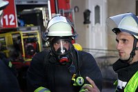Dachstuhlbrand in Sondershausen Bebra Bild: Dachstuhlbrand in Sondershausen Bebra