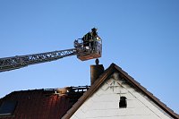 Dachstuhlbrand in Sondershausen Bebra Bild: Dachstuhlbrand in Sondershausen Bebra
