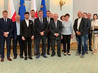 Besuch einer Delegation im Partnerkreis Olkusz Bild: Besuch einer Delegation im Partnerkreis Olkusz