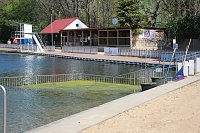 Anbaden am Bebraer Teich Bild: Anbaden am Bebraer Teich