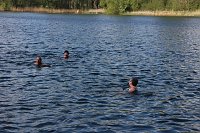 Anbaden am Bebraer Teich Bild: Anbaden am Bebraer Teich