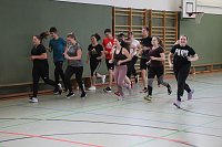 Bild: Spannendes Training mit erfolgreicher Sportlerin