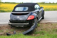 Bild: Schwerer Unfall auf der B4