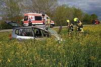 Bild: Schwerer Unfall auf der B4