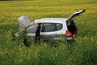 Bild: Schwerer Unfall auf der B4