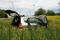 Bild: Schwerer Unfall auf der B4