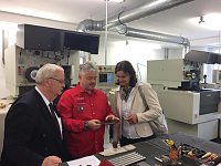 Unternehmensbesuch in Göllingen Bild: Unternehmensbesuch in Göllingen