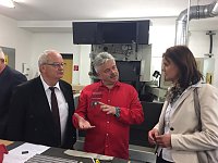 Unternehmensbesuch in Göllingen Bild: Unternehmensbesuch in Göllingen