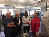 Unternehmensbesuch in Göllingen Bild: Unternehmensbesuch in Göllingen