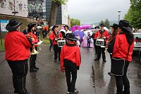 Fliederparade mit Schirm Bild: Fliederparade mit Schirm