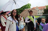 Fliederparade mit Schirm Bild: Fliederparade mit Schirm