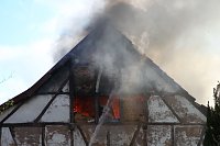 Scheunenbrand in Großfurra Bild: Scheunenbrand in Großfurra