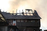 Scheunenbrand in Großfurra Bild: Scheunenbrand in Großfurra