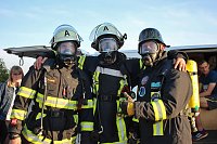 Feuerwehrleute stürmen Kyffhäuserdenkmal Bild: Feuerwehrleute stürmen Kyffhäuserdenkmal