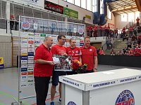 Emotionaler Saisonabschluss in der Wiedigsburghalle Bild: Emotionaler Saisonabschluss in der Wiedigsburghalle