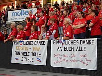 Emotionaler Saisonabschluss in der Wiedigsburghalle Bild: Emotionaler Saisonabschluss in der Wiedigsburghalle