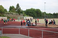 Leichtathleten im Wettkampf Bild: Leichtathleten im Wettkampf