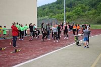 Leichtathleten im Wettkampf Bild: Leichtathleten im Wettkampf