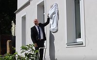 Bild: Liszt-Gedenktafel in Sondershausen enth&uuml;llt