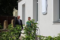 Bild: Liszt-Gedenktafel in Sondershausen enth&uuml;llt