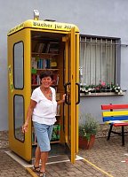 Eröffnung der Telefonbibliothek in Etzleben Bild: Eröffnung der Telefonbibliothek in Etzleben