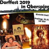Bild: Dorffest in Oberspier