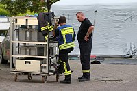 Weißes Pulver sorgt für Aufregung Bild: Weißes Pulver sorgt für Aufregung