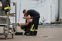 Weißes Pulver sorgt für Aufregung Bild: Weißes Pulver sorgt für Aufregung