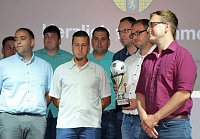Bild: Fu&szlig;baller geehrt
