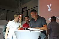 Bild: Fu&szlig;baller geehrt