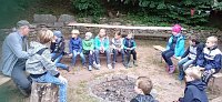 Bild: Naturcamp auf dem Abenteuerspielplatz