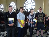 Bergbautechnologen beendeten Ausbildung Bild: Bergbautechnologen beendeten Ausbildung