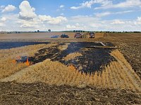 Bild: Brand bei Otterstedt