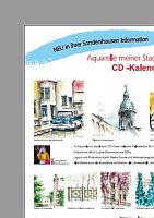 CD-Kalender mit Motiven Sondershausens Bild: CD-Kalender mit Motiven Sondershausens
