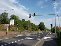 Fußgängerampel jetzt in Betrieb Bild: Fußgängerampel jetzt in Betrieb