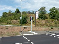 Fußgängerampel jetzt in Betrieb Bild: Fußgängerampel jetzt in Betrieb