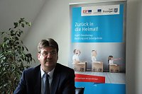 Bild: In der Heimat wieder Arbeiten