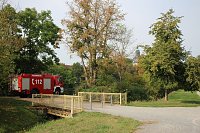 Schnelle und unkomplizierte Hilfe für den Parkteich Bild: Schnelle und unkomplizierte Hilfe für den Parkteich