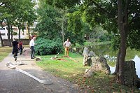 Schnelle und unkomplizierte Hilfe für den Parkteich Bild: Schnelle und unkomplizierte Hilfe für den Parkteich