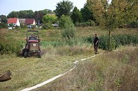Schnelle und unkomplizierte Hilfe für den Parkteich Bild: Schnelle und unkomplizierte Hilfe für den Parkteich
