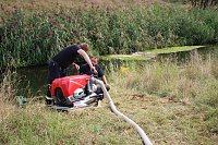 Schnelle und unkomplizierte Hilfe für den Parkteich Bild: Schnelle und unkomplizierte Hilfe für den Parkteich