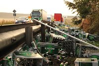 Bierlaster verunglückt Bild: Bierlaster verunglückt