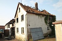 Brand in leerstehendem Gebäude Bild: Brand in leerstehendem Gebäude