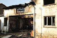 Brand in leerstehendem Gebäude Bild: Brand in leerstehendem Gebäude