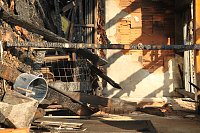Brand in leerstehendem Gebäude Bild: Brand in leerstehendem Gebäude