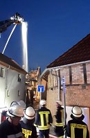 Brand in leerstehendem Gebäude Bild: Brand in leerstehendem Gebäude